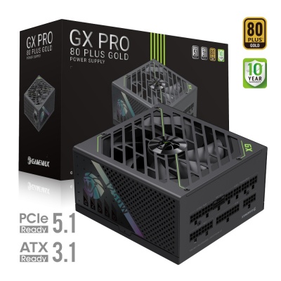 Gamemax Power Supply, 80 PLUS, Gold | GX PRO 1250G | 1250 W