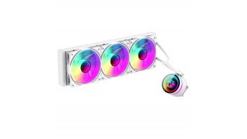 Gamemax CPU Liquid Cooler | ICEBURG 360 INFINITY WH | White | Intel, AMD