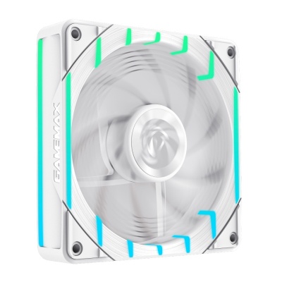 Gamemax Case Fan | TORNADO T12 ARGB-RW | White