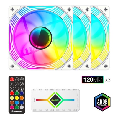Gamemax Case Fan | KF300 WH | White