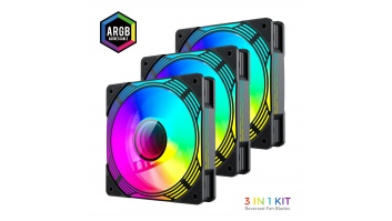 Gamemax Case Fan | KF300R BK | Black