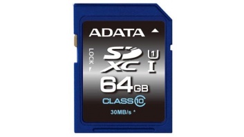 MEMORY SDXC 64GB CLASS10/ASDX64GUICL10-R ADATA