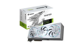 Gigabyte AORUS GeForce RTX 5090 MASTER ICE 32G | NVIDIA | 32 GB | GeForce RTX 5090 | GDDR7 | HDMI ports quantity 1 | PCI-E 5.0