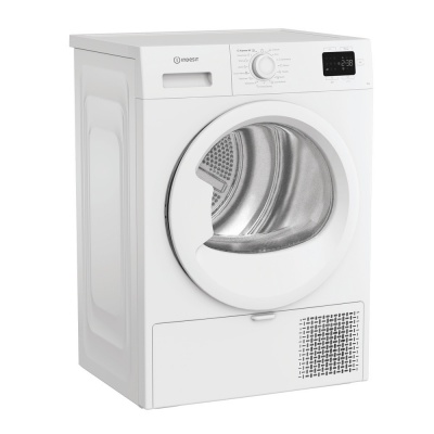 INDESIT Dryer Machine | C YSD 83D WW EE | Energy efficiency class D | Front loading | 8 kg | Heat pump | LED | Depth 54.5 cm | White