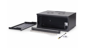 Digitus SOHO Pro network set, 483 mm (19") 4U, 540 x 400 mm | DN-49201-SET | Black