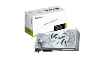 Gigabyte AORUS GeForce RTX 5090 STEALTH ICE 32G | NVIDIA | 32 GB | GeForce RTX 5090 | GDDR7 | HDMI ports quantity 1 | PCI-E 5.0
