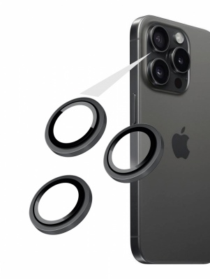 FIXED Camera Glass for Samsung Galaxy S26, black | Fixed