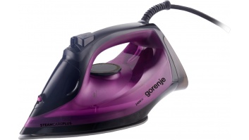 Gorenje SIK2400BKV Steam Iron, 2400W, Water tank capacity 450 ml, Continuous steam 40 g/min, Auto power off, Purple/Black