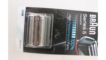 SALE OUT. Braun 52B | Head Replacement Pack | Black | DAMAGED PACKAGING
