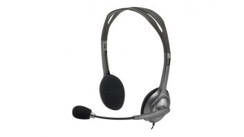 Logitech | Stereo headset | H111 | Built-in microphone | 3.5 mm | Grey