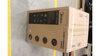 SALE OUT. Midea Freezer | MDRC207FEE01 | Energy efficiency class E | Chest | Free standing | Height 85 cm | Total net capacity 142 L | White | DAMAGED PACKAGING, MISSING PACKAGING PAD