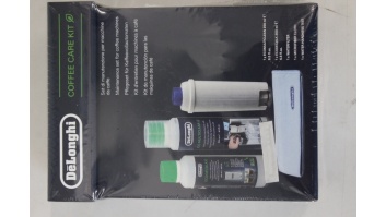 SALE OUT. Delonghi DLSC306 Maintenance Care Kit for Bean to Cup & Espresso Coffee Machines, includes five cleaning accessories | DAMAGED PACKAGING