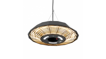 TunaBone | Electric Ceiling Infrared Patio Heater | TB2068C-01 | Patio heater | 2000 W | Number of power levels 1 | Suitable for rooms up to 20 m² | Black | IP45