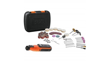 BLACK & DECKER | 8V Cordless Rotary Tool With Kit Box | BCRT8IK-XJ