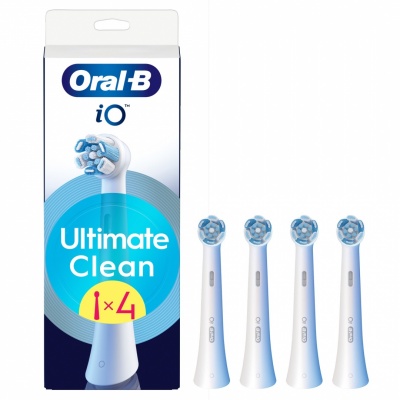 Braun CWF-4 Oral-B UltimateClean zobu birstes uzgaļi, balti, 4 gab.