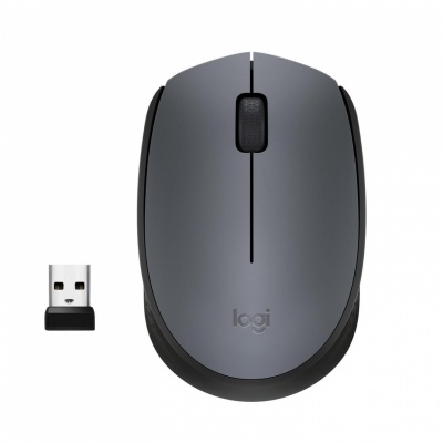 MOUSE USB OPTICAL WRL M170/GREY 910-004642 LOGITECH