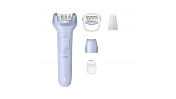 PHILIPS 8000 sērijas epilators mitrai un sausai epilēšanai (5 piederumi), zils