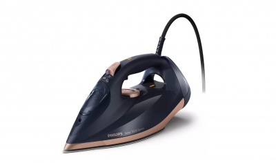 Philips | DST7510/80 | Steam Iron | 3200 W | Water tank capacity 300 ml | Continuous steam 55 g/min | Steam boost performance 260 g/min | Blue/Gold