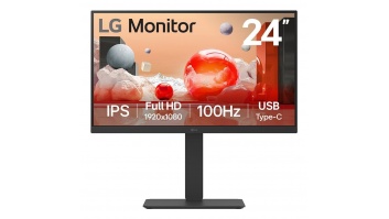 LCD Monitor|LG|23.8"|Business|Panel IPS|1920x1080|16:9|100Hz|5 ms|Speakers|Swivel|Pivot|Height adjustable|Tilt|24BA750-B