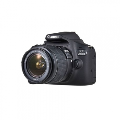 Canon | EOS | 2000D 18-55 III EU26 | SLR Camera Kit | Megapixel 24.1 MP | ISO sensitivity (max) 12800 | Display diagonal 3.0 " | Wi-Fi | Video recording | APS-C | Black