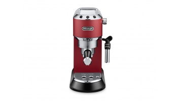 Delonghi | Dedica Espresso Coffee Maker | EC685.R | Pump pressure 15 bar | Built-in milk frother | Semi-automatic | 1300 W | Red