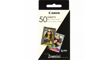50 sheets | ZP-2030 | White | 5 x 7.6 cm | Photo Paper