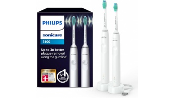 Philips | Sonic Electric Toothbrush | Sonicare 3100 series HX3675/13 | Rechargeable | For adults | Number of brush heads included 2 | Number of teeth brushing modes 1 | Sonic technology | White