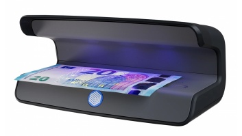 SAFESCAN | 55 Money Checking Machine | Black | Suitable for Banknotes | Number of detection points 3