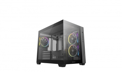 Deepcool Case | CG330 3F | Black | Micro ATX