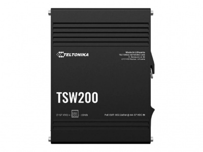 Teltonika TSW200 Ethernet Switch 8x1GbE, PoE+ (TSW2000000B0) | Teltonika