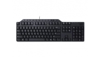 Dell | Keyboard | KB522 | Multimedia | Wired | Russian | Black | USB 2.0 | Numeric keypad