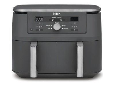 Ninja DZ400EU Dual Zone Air Fryer, 9.5 L, Grey