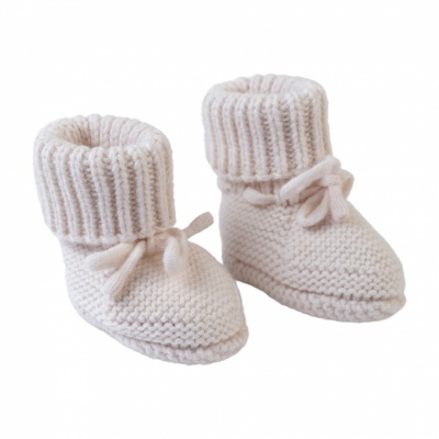 Lodger Slipper Folklore Merino vilnas čībiņas, Birch, 0-6m