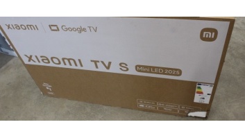 SALE OUT. Xiaomi TV S Mini 2025 55" (3840 x 2160) | SALE OUT. Xiaomi | TV | S Mini LED 2025 | 55 | Smart TV | Google TV | UHD | Black | DAMAGED PACKAGING | 32 GB