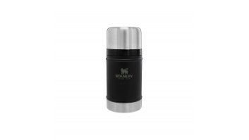 Stainless steel food thermos STANLEY CLASSIC, black, 0.7 L | Stanley