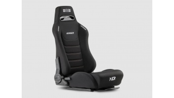 Next Level Racing | SIMAERO Mesh Fabric | Reclining Seat | ERS3 Elite Fabric & Mesh Edition | Black