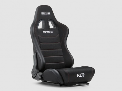 Next Level Racing | SIMAERO Mesh Fabric | Reclining Seat | ERS5 Elite Fabric & SimAero Mesh Edition | Black