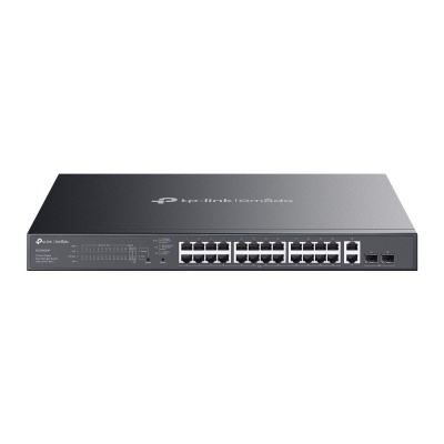 TP-LINK Omada 28-Port Gigabit Easy Managed Switch with 24-Port PoE+ | ES228GMP | Managed | Rackmountable | SFP ports quantity 2