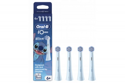 Oral-B Replacement brush heads | iO kids Refills Stitch | Heads | For kids | Number of brush heads included 4