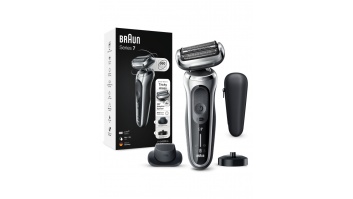 BRAUN Series 7 360 Flex skuveklis  AutoSense, sudraba