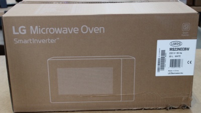 SALE OUT. | LG | Microwave Oven | MS23NECBW | Free standing | 23 L | 1000 W | White | DAMAGED PACKAGING