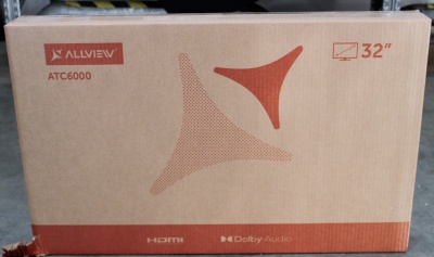 SALE OUT. Allview 32ATC6000-H 32" (81cm) HD Ready LED TV | SALE OUT. Allview | 32ATC6000-H | 32" (81 cm) | N/A | HD | Black | DAMAGED PACKAGING