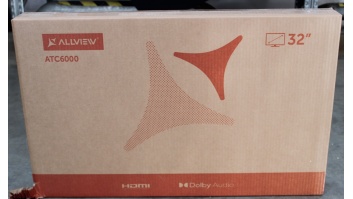 SALE OUT. Allview 32ATC6000-H 32" (81cm) HD Ready LED TV | SALE OUT. Allview | 32ATC6000-H | 32" (81 cm) | N/A | HD | Black | DAMAGED PACKAGING