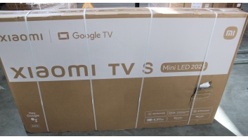 SALE OUT. Xiaomi TV S Mini 2025 75" (3840 x 2160) | SALE OUT. SALE OUT. Xiaomi TV | S Mini LED 2025 | 75 | Smart TV | Google TV | UHD | Black | DAMAGED PACKAGING | 32 GB