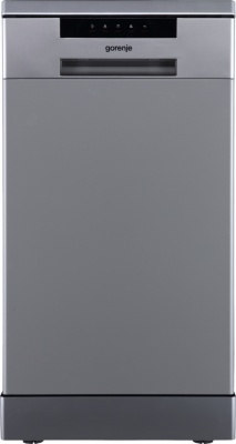 Gorenje GS522E10S Dishwasher, E, Free standing, Width 45 cm, Number of place settings 10, Grey