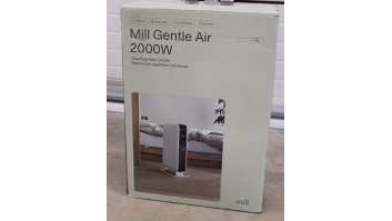 SALE OUT. | Mill | Heater | AB-H2000DN | Oil Filled Radiator | 2000 W W | Number of power levels 3 | Suitable for rooms up to 24-34 m³ | White | DAMAGED PACKAGING, USED, INCOMPLETE SET | 230 V V