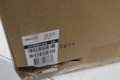 SALE OUT. Philips FC9557/09 Bagless vacuum cleaner, Black DAMAGED PACKAGING | Philips Vacuum cleaner | FC9557/09 | Bagless | Power 900 W | Dust capacity 1.5 L | Black