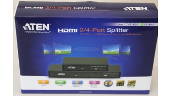 SALE OUT. Aten VS184A 4-Port 4K HDMI  Splitter | SALE OUT. Aten 4-Port 4K HDMI Splitter | VS184A | Warranty 24 month(s) | UNPACKED, WITHOUT POWER WIRE