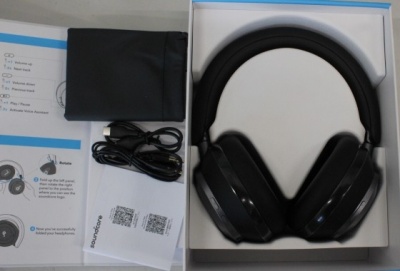 SALE OUT. Anker Soundcore Space One Pro Over-ear Headphones, Black | SALE OUT. Anker Soundcore | Foldable Headphones | Space One Pro | Bluetooth | Over-ear | Microphone | Jet Black | DEMO | Wireless