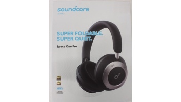 SALE OUT. Anker Soundcore Space One Pro Over-ear Headphones, Black | SALE OUT. Anker Soundcore | Foldable Headphones | Space One Pro | Bluetooth | Over-ear | Microphone | Jet Black | DEMO | Wireless